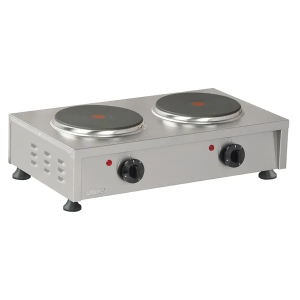 Omake Elektrikli İkili Mini Ocak OCK02.E21.0001.Z5F0