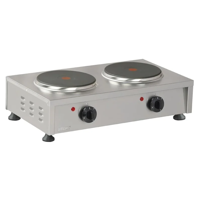 Omake Elektrikli İkili Mini Ocak OCK02.E21.0001.Z5F0