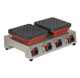 Omake Elektrikli Manuel Poffertjes Model Çiftli Pankek Makinesi Zamanlayıcılı PFR01.E21.1001.Z5F - 1