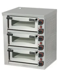 Omake Elektrikli Pizza Fırını Üç katlı 52x52 FPZ01.E31.0503.U50