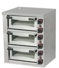 Omake Elektrikli Pizza Fırını Üç katlı 52x52 FPZ01.E31.0503.U50