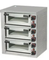 Omake Elektrikli Pizza Fırını Üç Katlı 72x72 FPZ01.E31.0703.U50 - 1