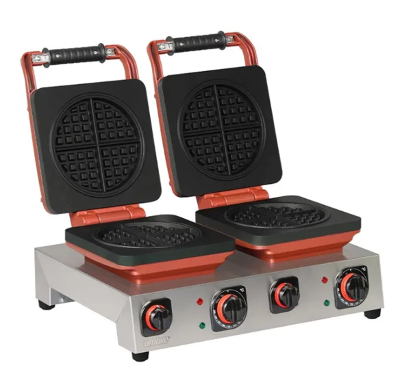 Omake Elektrikli Americano Model Çiftli Waffle Makinesi Zamanlayıcılı WFL21.E22.1201.Z50