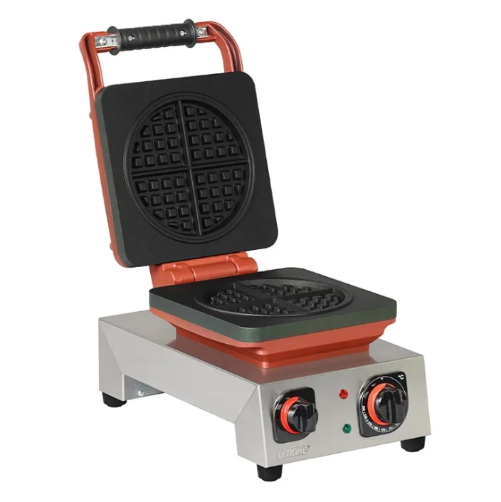 Omake Elektrikli Americano Model Tekli Waffle Makinesi Zamanlayıcılı WFL21.E12.1201.Z5F