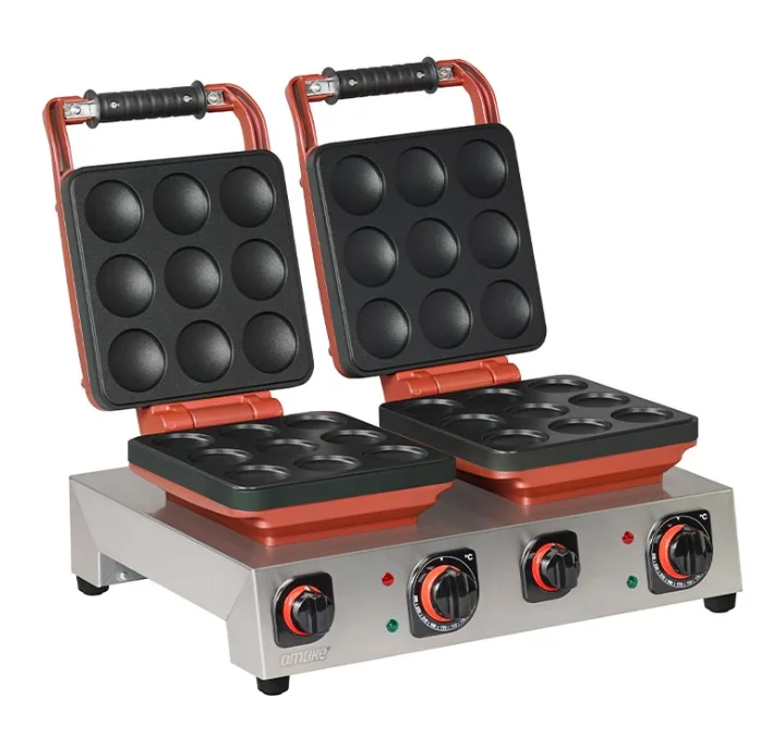 Omake Elektrikli Balls Model Çiftli Waffle Makinesi WFL21.E22.1501.Z50