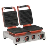 Omake Elektrikli Çubuk Model Çiftli Waffle Makinesi Zamanlayıcılı WFL21.E22.1101.Z50 - 1