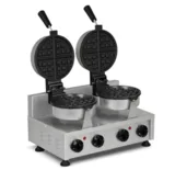 Omake Elektrikli Kare Model Çiftli Waffle Makinesi Zamanlayıcılı WFL11.E22.0101.Z5F - 1