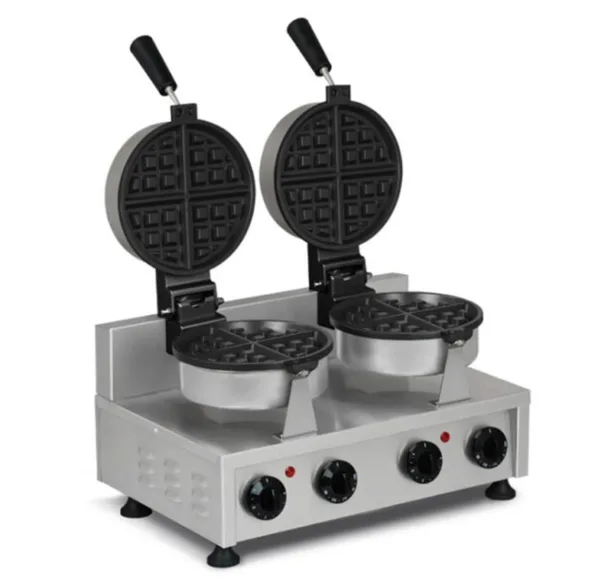 Omake Elektrikli Kare Model Çiftli Waffle Makinesi Zamanlayıcılı WFL11.E22.0101.Z5F
