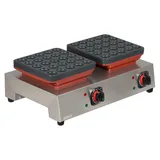 Omake Elektrikli Manuel Top Poffertjes Model Çiftli Pankek Makinesi Zamanlayıcılı PFR01.E21.0601.Z5F - 1