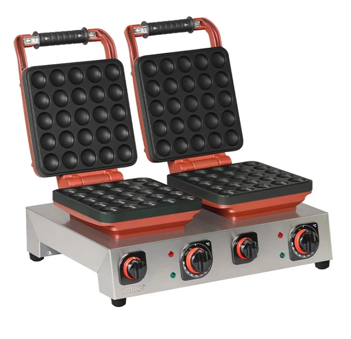 Omake Elektrikli Mini Top Model Çiftli Waffle Makinesi Zamanlayıcılı WFL21.E22.0601.Z50