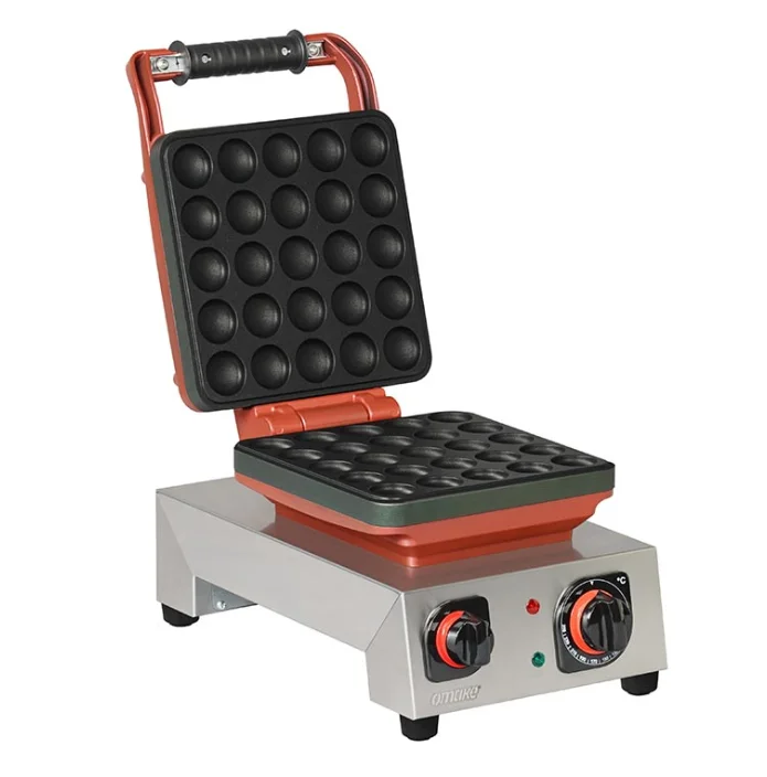 Omake Elektrikli Mini Top Model Tekli Waffle Makinesi Zamanlayıcılı WFL21.E12.0601.Z5F