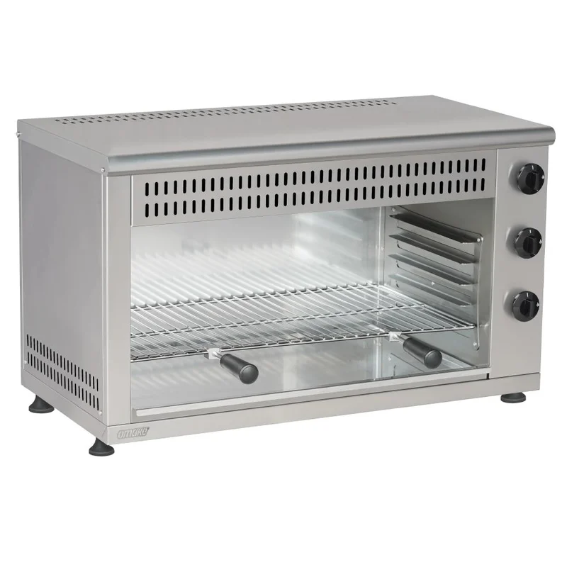 Omake Gazlı Salamender Makinesi 800x445x510 mm SLM03.N11.0003.000