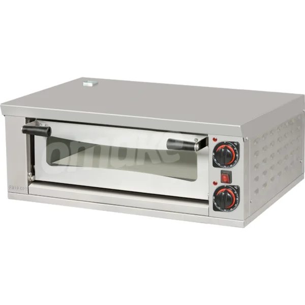 Omake Tek Katlı Pizza Fırını Elektrikli 4x 25 Cm Kapasiteli FPZ01.E11.0501.Z50