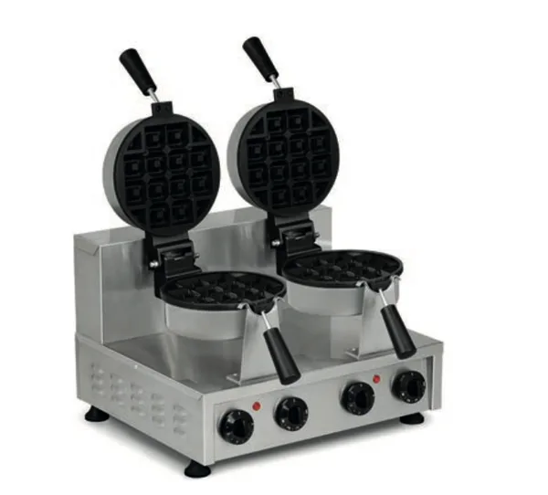 Omake Elektrikli Special Model Çiftli Waffle Makinesi Dönerli Zamanlayıcılı WFL12.E22.0401.Z5F