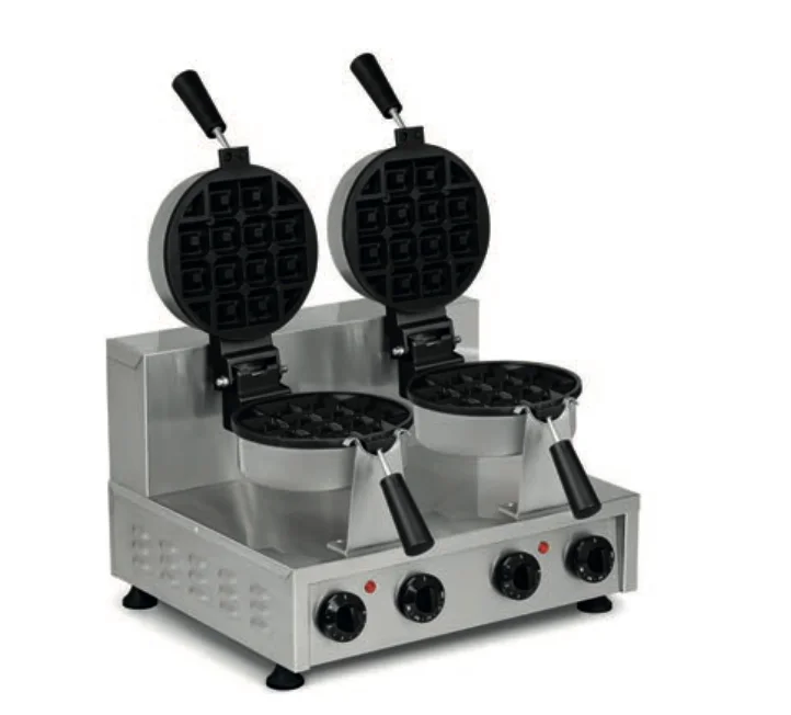 Omake Elektrikli Special Model Çiftli Waffle Makinesi Dönerli Zamanlayıcılı WFL12.E22.0401.Z5F
