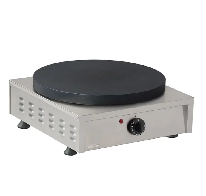Omake Elektrikli Teflon Düz Tekli Krep Makinesi KRP04.E11