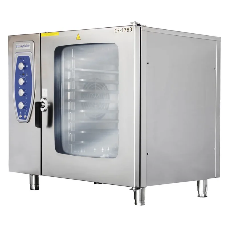 Öztiryakiler 10 Tepsili Elektrikli Konveksiyonlu Fırın Kızaklı 10x1/1 Kapasiteli 7890.10G11.01