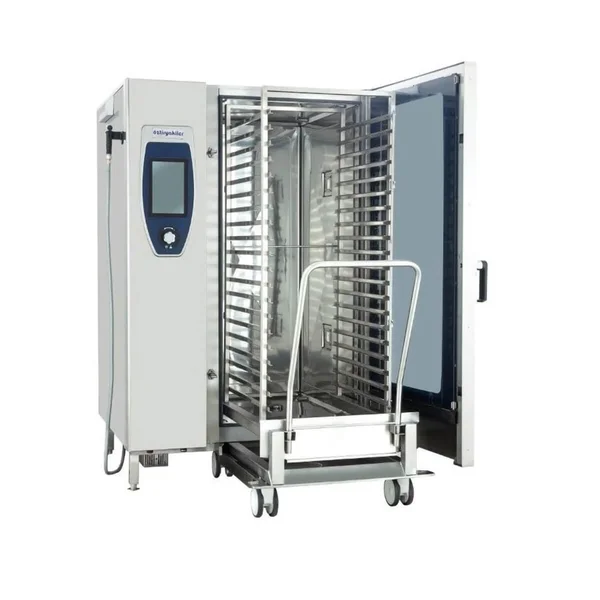 Öztiryakiler 20 Tepsili Elektrikli Konveksiyonlu Kombi Fırın Kit Arabalı 20x2/1 Kapasiteli 7890.C1.20E21.01