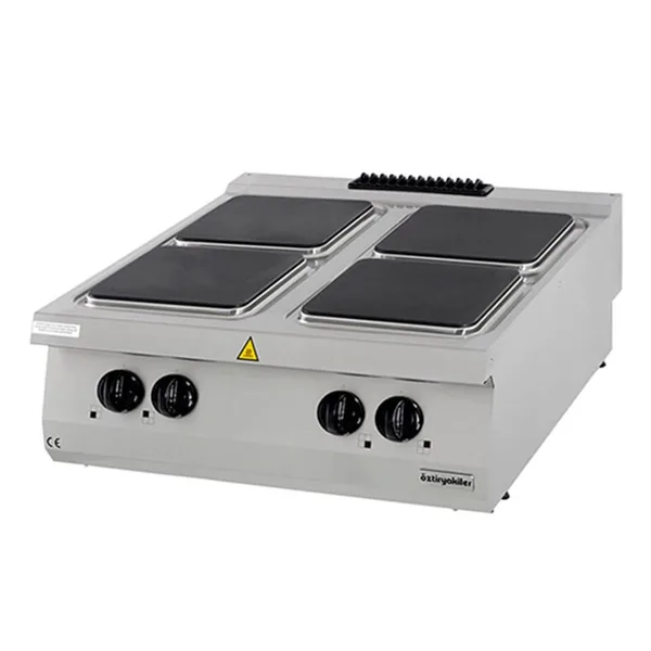 Öztiryakiler 4 lü Set Üstü Elektrikli Ocak 80x90x30 900 Seri 7865.N1.80903.21