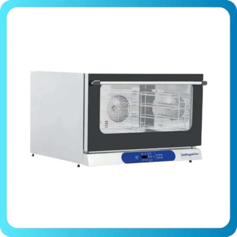 Öztiryakiler 4 Tepsili Konveksiyonlu Dijital Pastane Fırını Elektrikli 60x40 Cm 7890.60400.4TE