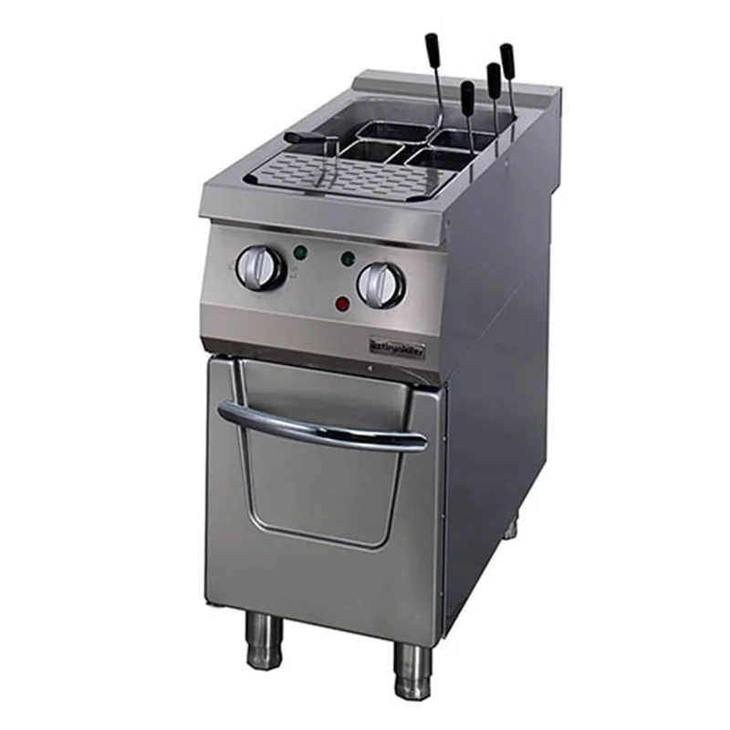 Öztiryakiler Dolaplı Makarna Haşlama Makinesi Elektrikli 40x90x85 900 Seri 7858.N1.40908.11