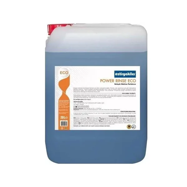 Öztiryakiler Power Rinse Bulaşık Makinesi Parlatıcısı 20 Lt. 8899.E1003.20