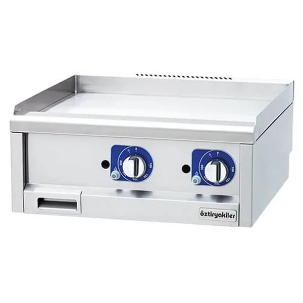 Öztiryakiler Set Üstü Düz Pleyt Izgara Elektrikli 60x60x26 600 Seri 7864.N1.60603.17