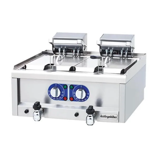 Öztiryakiler Set Üstü Elektrikli Fritöz 60x60x26 600 Seri 7856.N1.60603.21