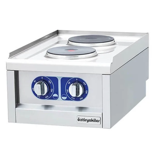 Öztiryakiler Set Üstü İkili Ocak Elektrikli 40x60x26 600 Seri 7865.N1.40603.13
