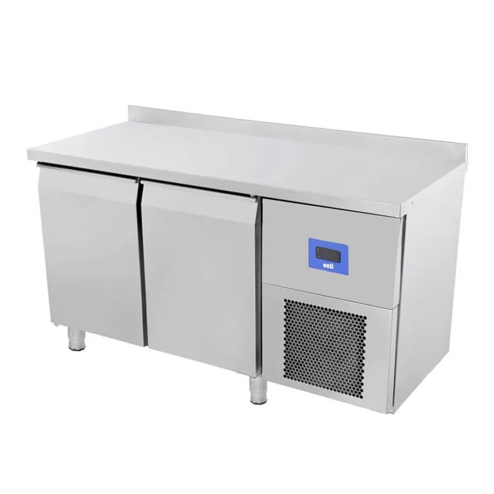 Öztiryakiler TAG 270 NMV Çift Kapılı Tezgah Tip Buzdolabı 131x70x85 79E3.27NMV.00
