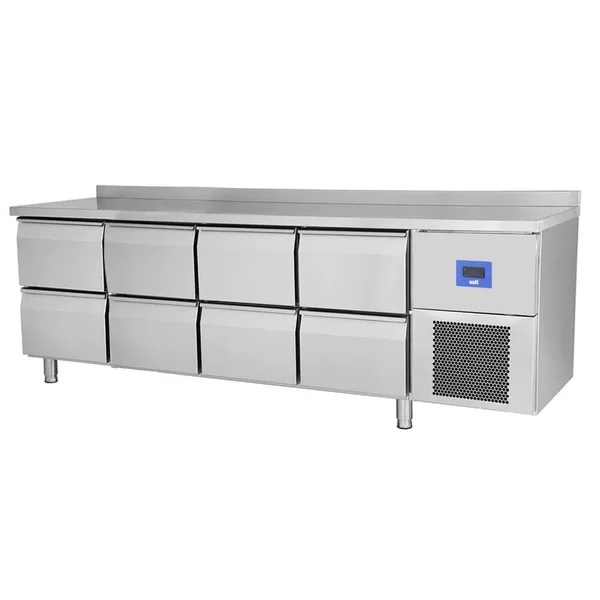 Öztiryakiler TAG 470 NMV Sekiz Çekmeceli Tezgah  Tip Buzdolabı 79E4.47NMV.02