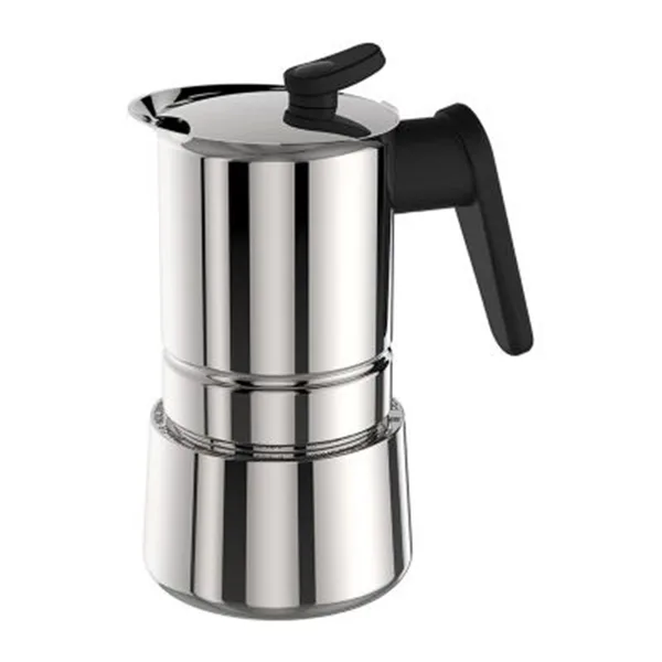 Pedrini Moka Pot 4 Cups Paslanmaz Çelik