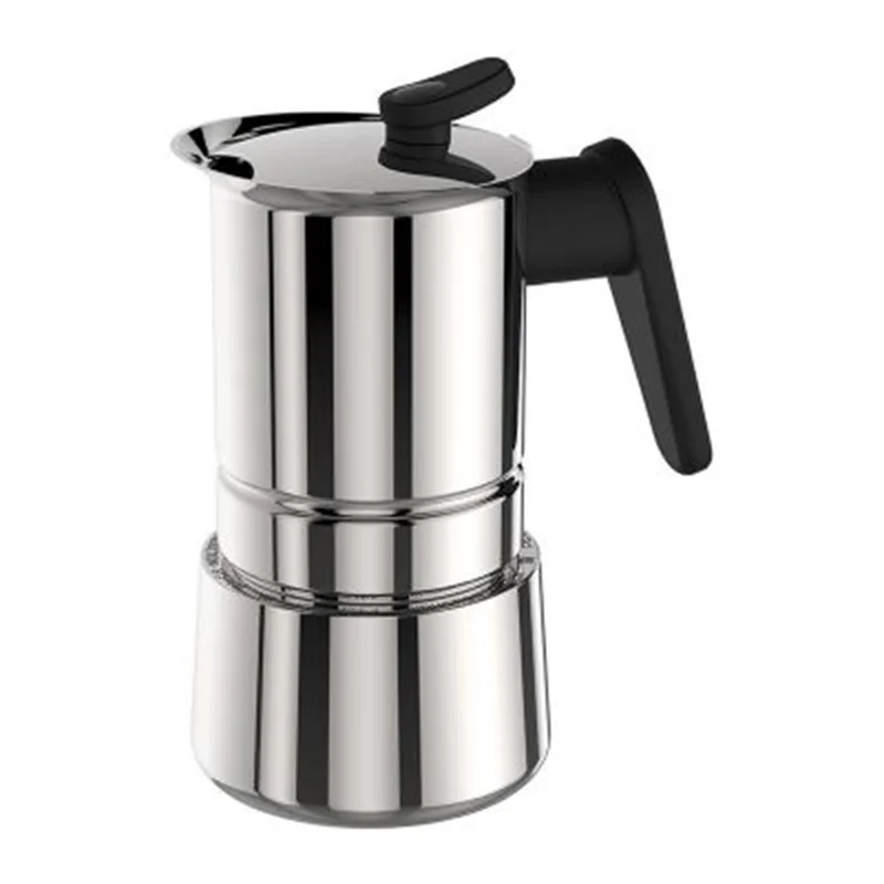 Pedrini Moka Pot 4 Cups Paslanmaz Çelik