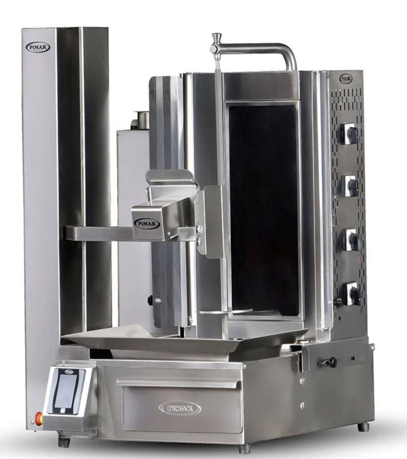 Pimak 4 Radyanlı Elektrikli Otomatik Döner Robotu PDR80-E