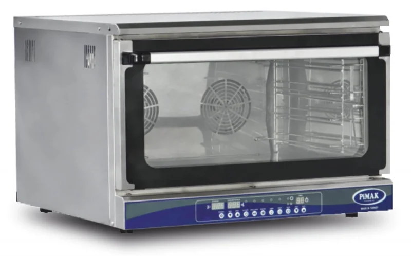 Pimak Elektrikli 4 Tepsili Patisserie Fırın Dijital 80x87x54 cm PTS04-DİJİTAL
