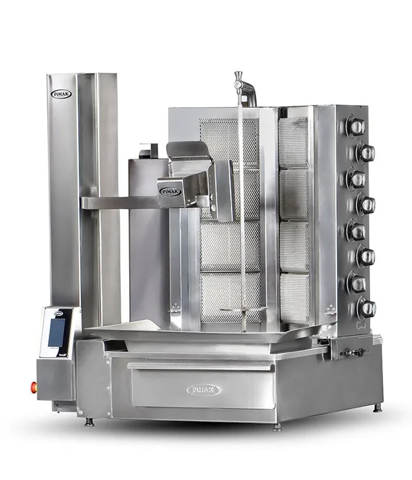 Pimak 4+4 Radyanlı Gazlı Döner Robotu PDR120-G