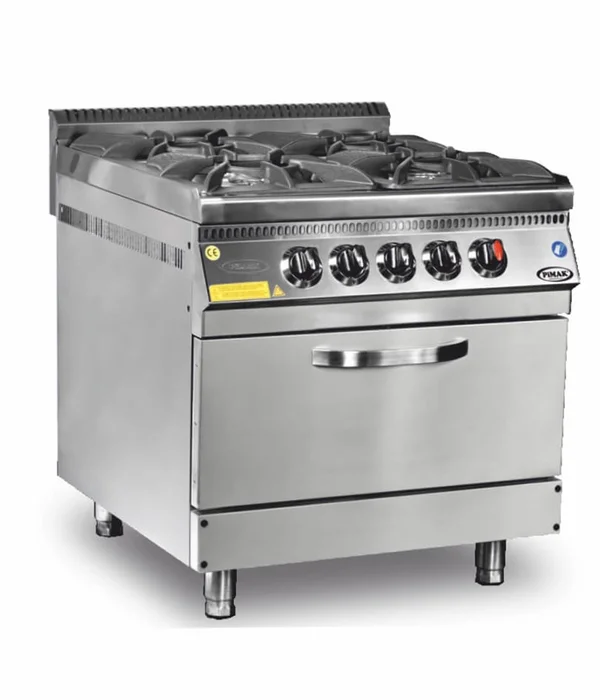 Pimak 6 Lı Kuzine Gazlı LPG ve Ce Belgeli 120x70x85 70S-M015-6F