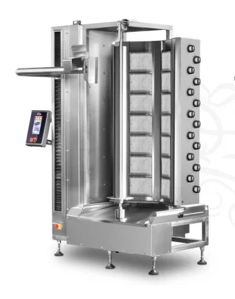 Pimak 7+7 Radyanlı Gazlı Otomatik Döner Robotu PDR350-G