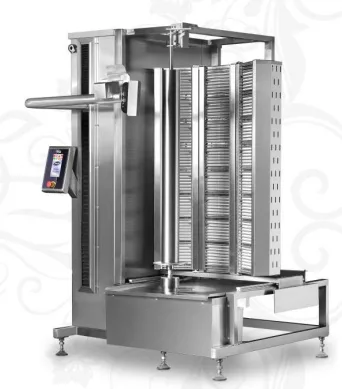 Pimak 8+8+8 Radyanlı Gazlı Otomatik Döner Robotu PDR500-G