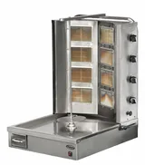 Pimak Alttan Motorlu 4+4 V Döner Ocağı Gazlı LPG ve Ce Belgeli 72x90x110 cm DO1/M077-4V - 1