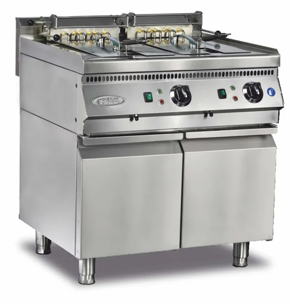 Pimak Elektrikli Fritöz 12+12 Litre 80x70x85 70SDE-M073-1