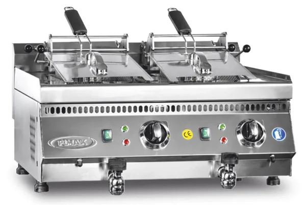 Pimak Elektrikli Fritöz 10+10 Litre 70x60x30 M169-1
