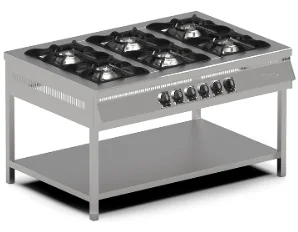 Pimak Gazlı 2 Li Taban Raflı Ocak 100x65x85 Cm MX-2A