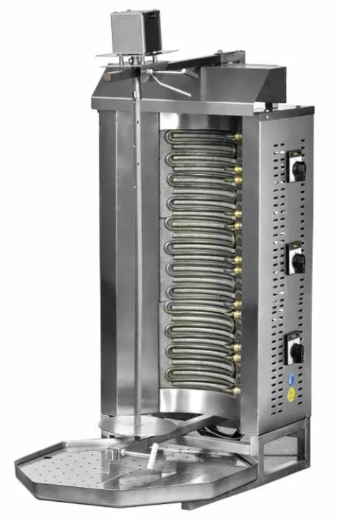 Pimak Elektrikli 6 Radyanlı Döner Ocağı Üstten Motorlu 50x60x92 cm M077-3D