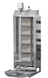 Pimak Üstten Motorlu Döner Ocağı 5 Radyanlı Gazlı LPG Ce Belgeli 47x75x135 cm DO8/M77-1(5P) - 1