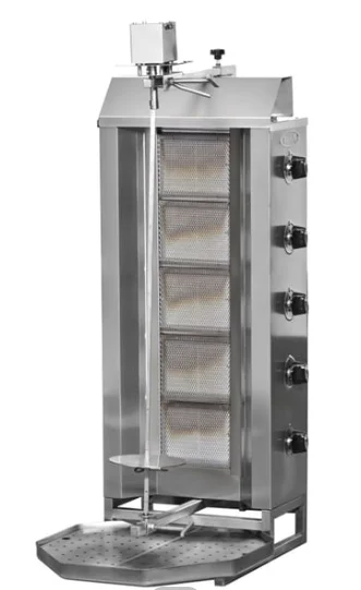 Pimak Üstten Motorlu Döner Ocağı 5 Radyanlı Gazlı LPG Ce Belgeli 47x75x135 cm DO8/M77-1(5P)