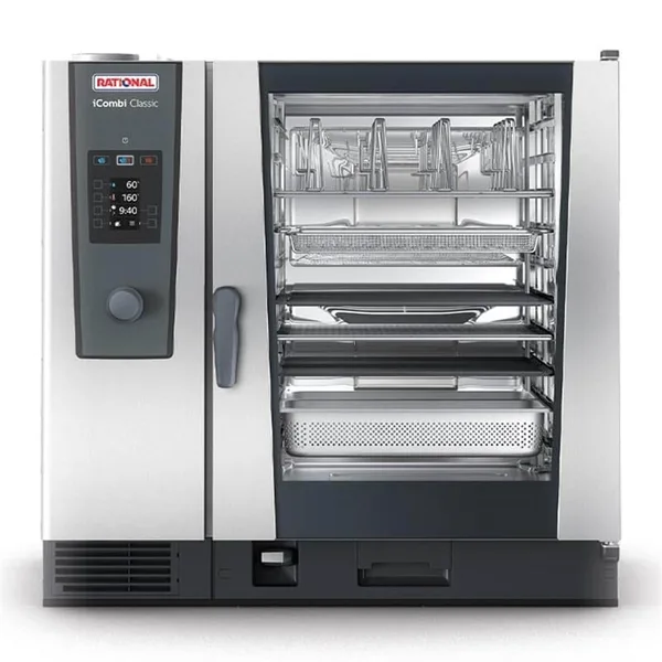 Rational 10 Tepsili Buhar Konveksiyonlu Gazlı Fırın 10x2/1 iCombi Classic ICC102G