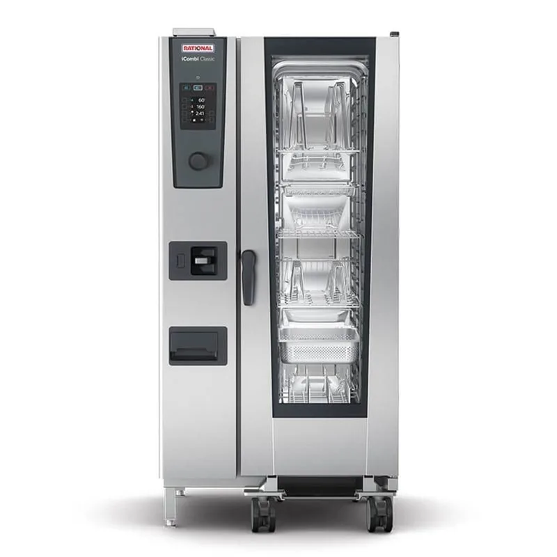 Rational 20 Tepsili Buhar Konveksiyonlu Elektrikli Fırın 20x1/1 iCombi Classic ICC201E