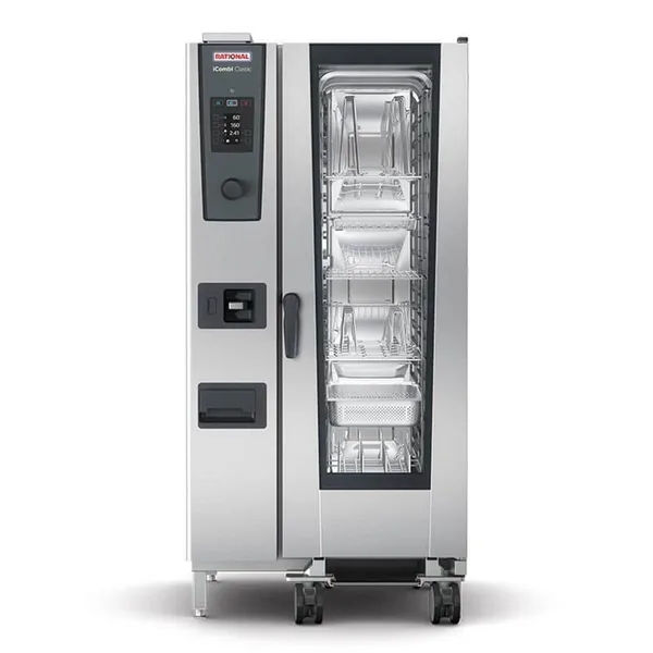 Rational 20 Tepsili Buhar Konveksiyonlu Gazlı Fırın 20x1/1 iCombi Classic ICC201G