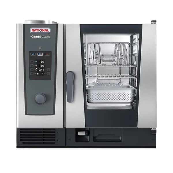 Rational 6 Tepsili Buhar Konveksiyonlu Elektrikli Fırın 6x1/1 iCombi Classic ICC61E